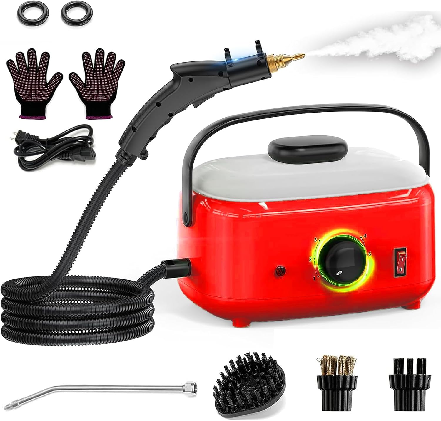 1500ml 2500W Portable Steam Cleaner, High Temperature