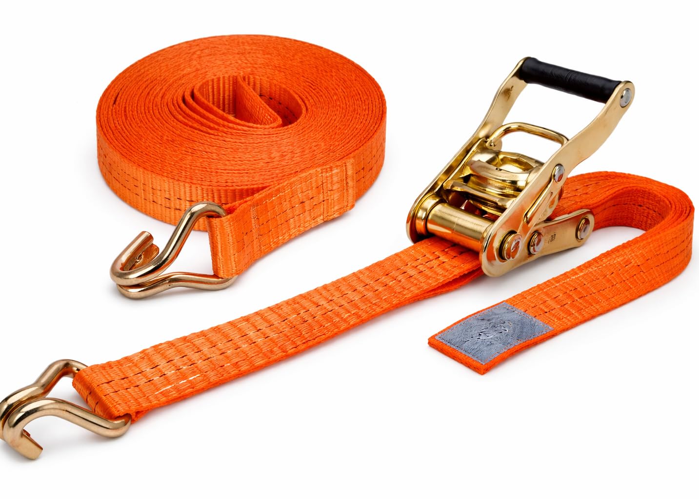 Lashing Belt - Pack of 1 | Heavy Duty Ratchet Belt | 50mm x 10mtrs | Material | Double J Hooks Luggage Straps | Wear and Tear Resistant-image-43