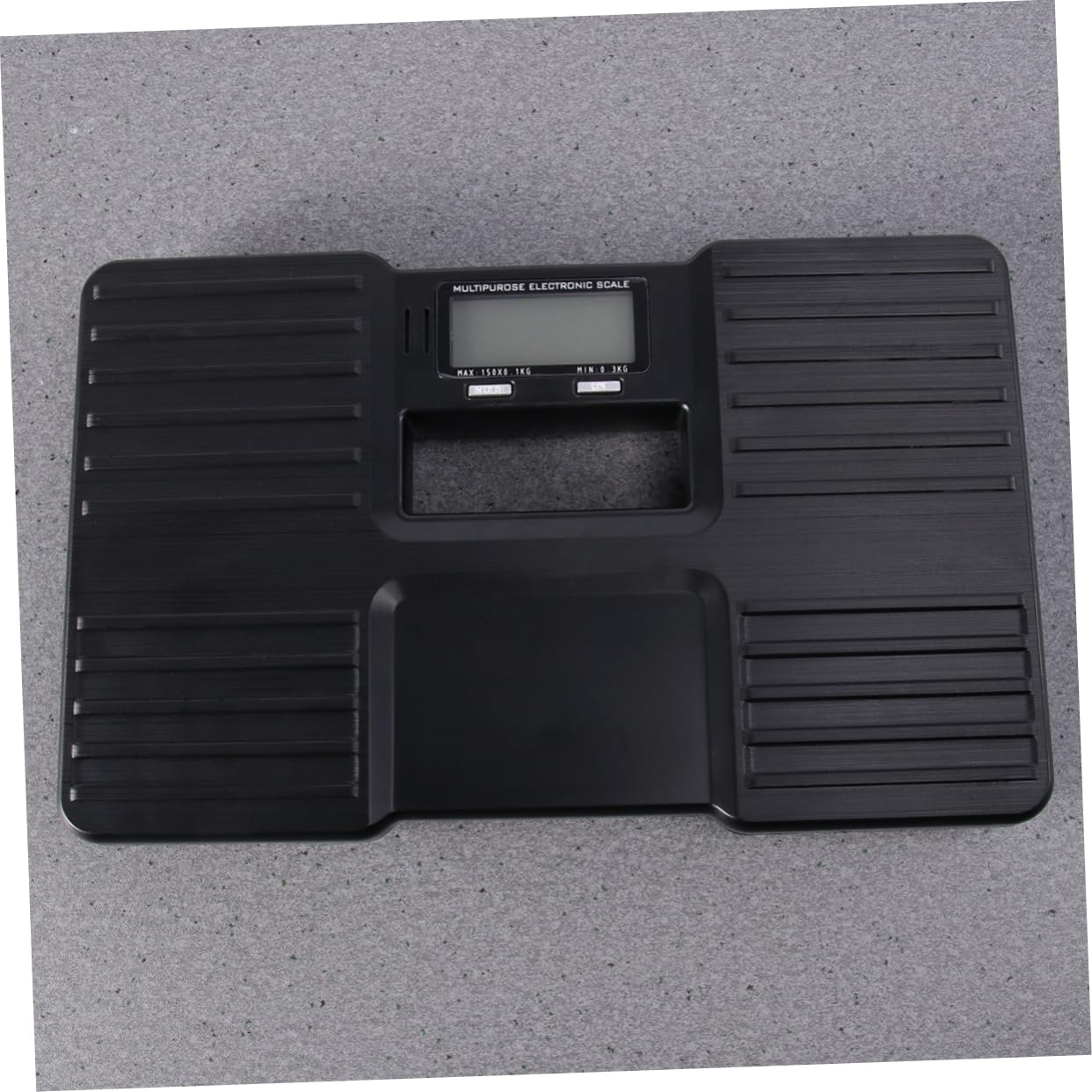 Báscula Digital de Equipaje Retroiluminación, 150kg, Negra