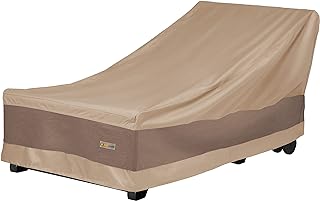 DUCKCOVERS Elegant Waterproof 74 Inch Patio Chaise Lounge Cover, Chaise Lounge Covers Outdoor