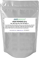 Vista 1 de Fine Iron Powder for Cold Casting and Molding - Polyurethane Resin for Making Sculptures and Statues Home and Office Decors - 1 Lb/325-mesh