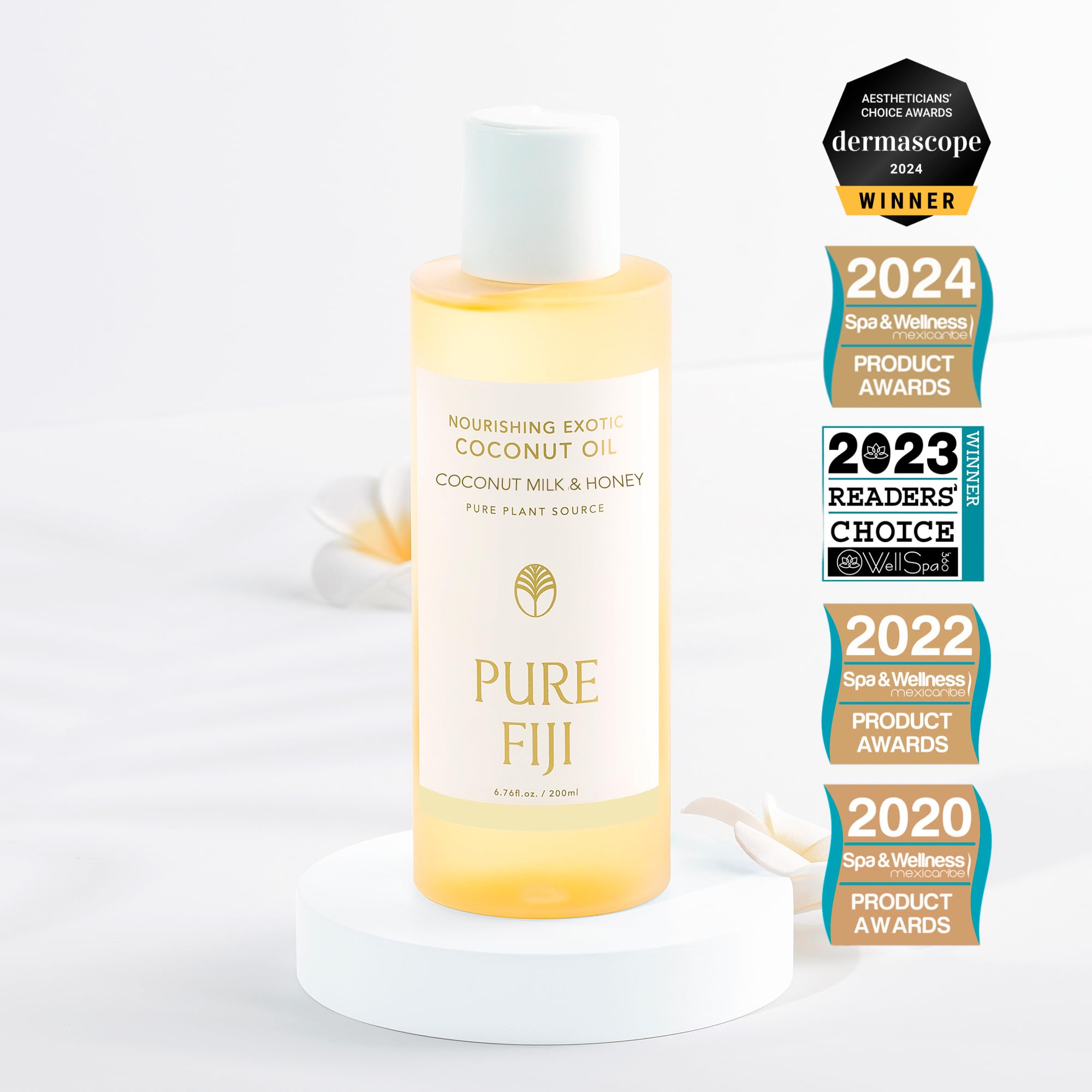 Amazon.com : PURE FIJI Nourishing Exotic Coconut Body Oil, Coconut