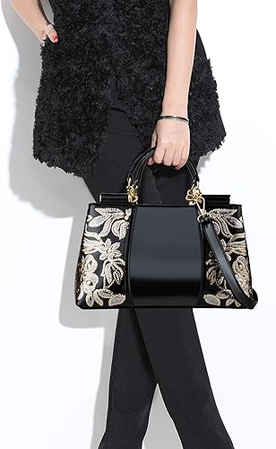 Vista 5 de Nevenka - Bolsas de moda de charol para mujer