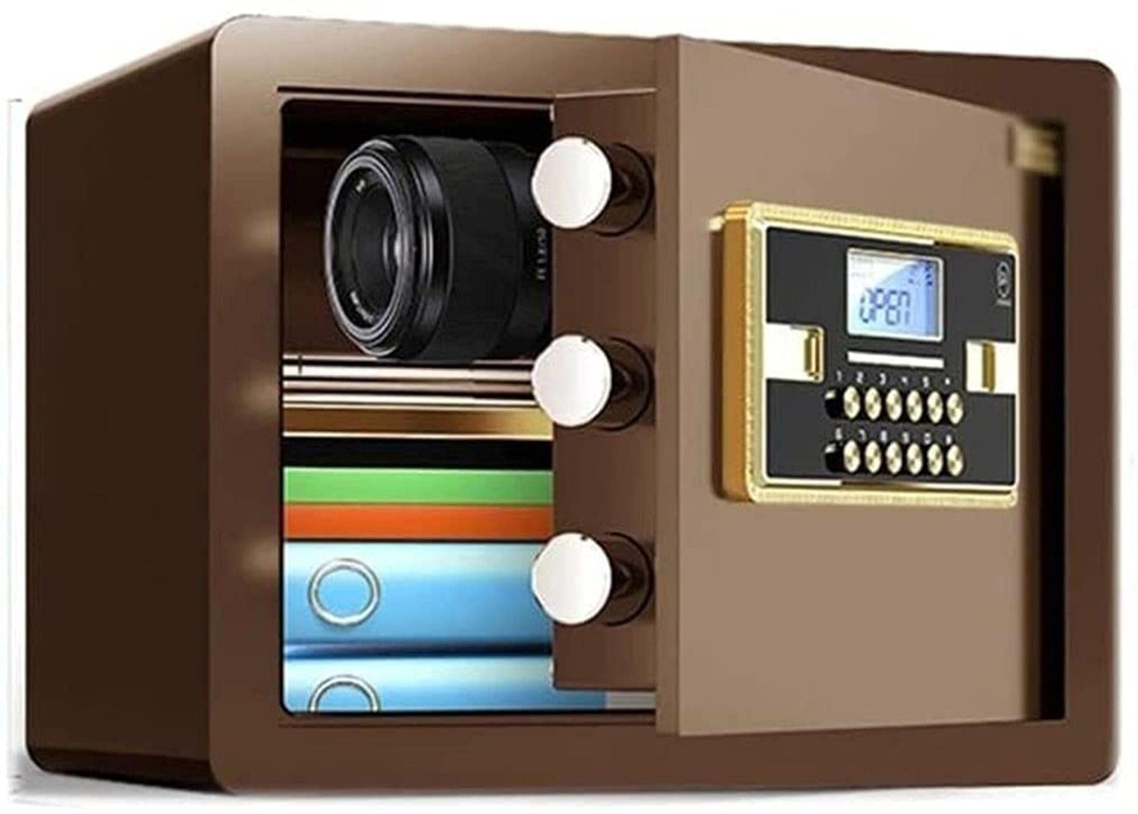 XJBTBA S, gabinete de Pared Invisible, Caja Fuerte electrónica pequeña con contraseña, Caja Fuerte antirrobo de Acero, Caja Fuerte para el hogar Inteligente en Efectivo