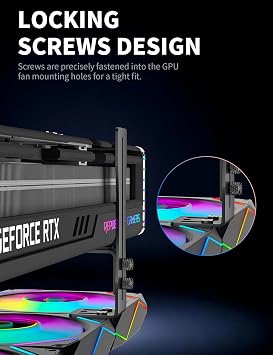upHere Graphics Card GPU Brace Support Video Card Sag Holder,Adjustable Height Support,GH9K
