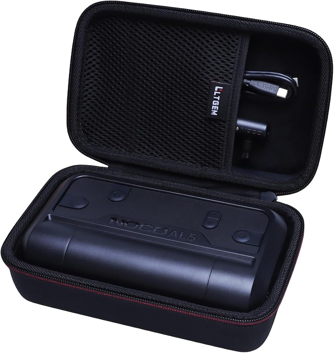L LTGEM Case Compatible with NOCO Air AL5 Cordless Tire Inflator, Hard Carrying Travel Tire Inflator Case for NOCO Air AL5