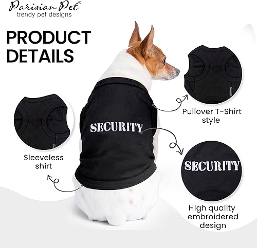 Miniatura 3 de Parisian Pet Ropa para perros y gatos camisetas bordadas de seguridad