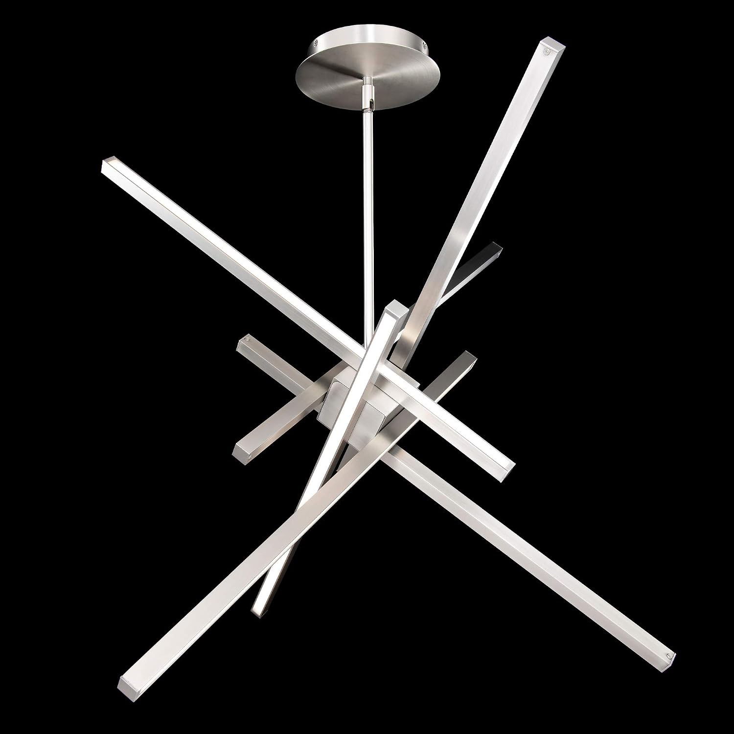 WAC Lighting dweLED, Parallax 39in LED Pendant 3000K in Brushed Nickel