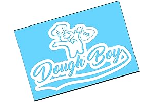 DOUGH BOY 8&quot; X 5&quot; Decal - This Locally Hated Decal Is Looking Pretty Fly