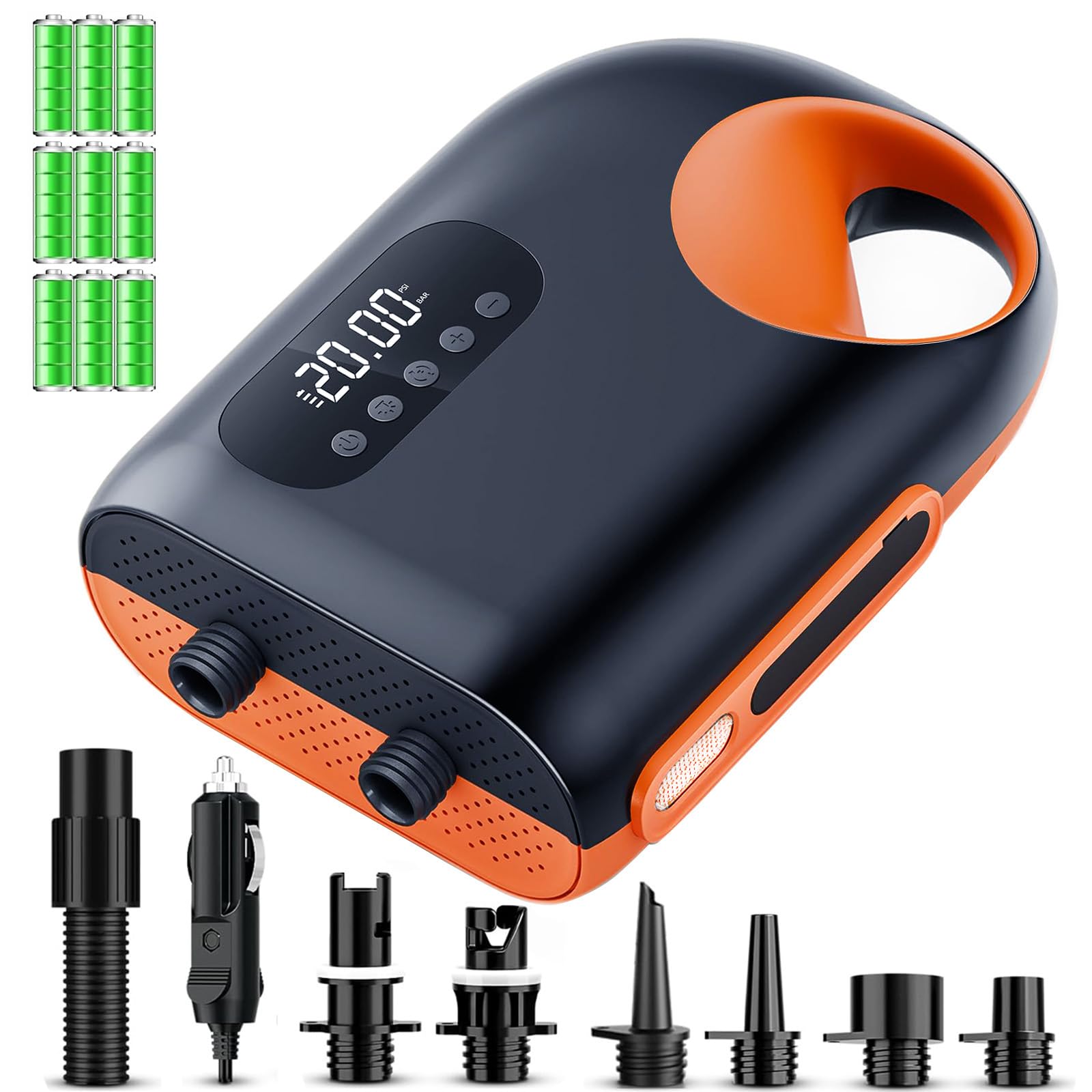 : 3T6B 18000mAh 電動SUPエアポンプ - 充電式パドルボード