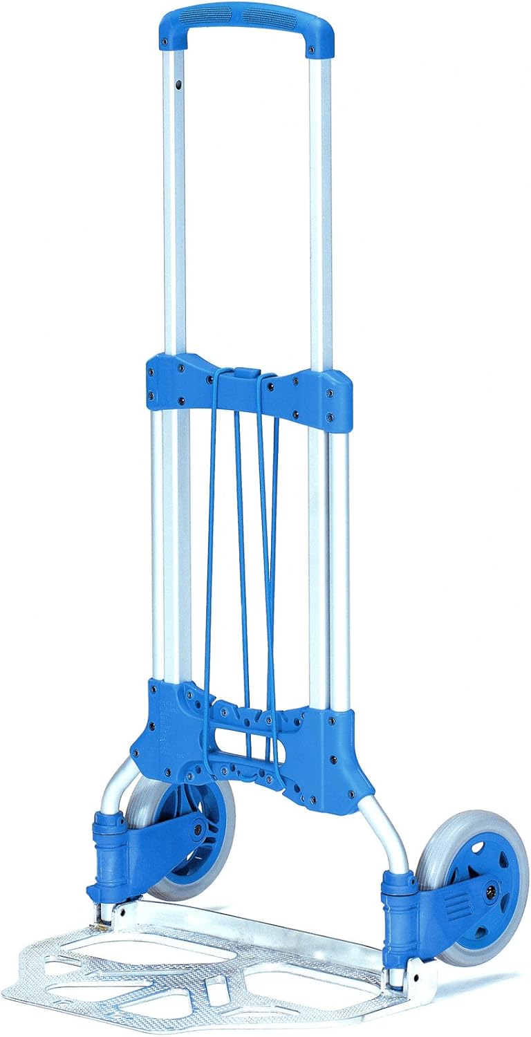fetra Paketroller/1732 H109xB48,8xT50 cm blau 125 kg 5,2 kg : Amazon.de: Gewerbe, Industrie ...