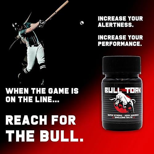 Miniatura 4 de Bull Tork - Sales aromáticas (1 botella), de acción rápida, ultra fuerte, sales olorosas de calidad premium para atletas, levantamiento de pesas,