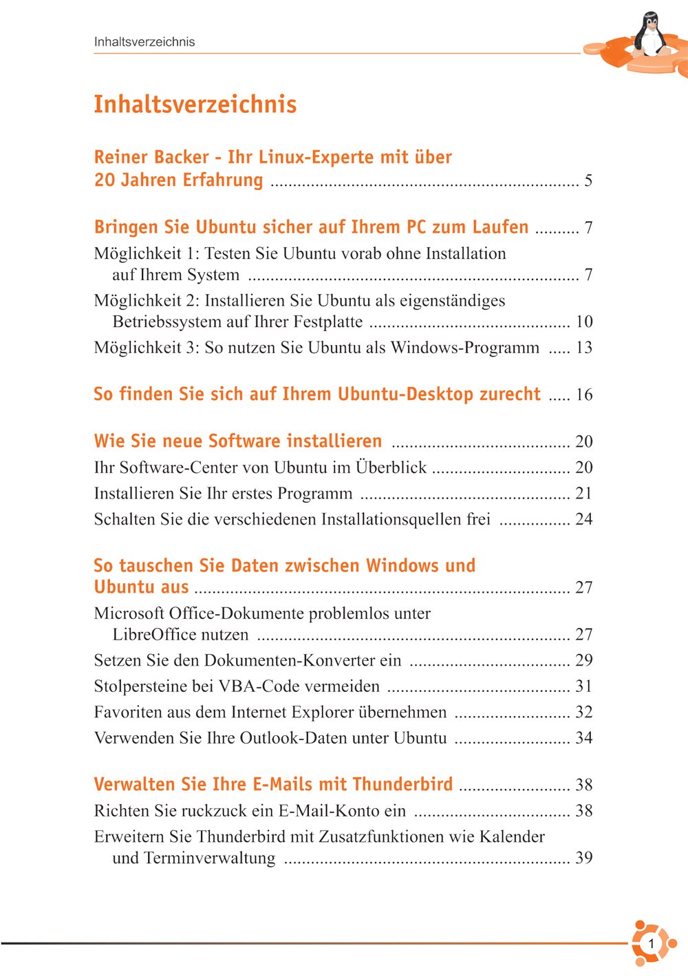 Ubuntu-Linux-Einstieg leicht gemacht