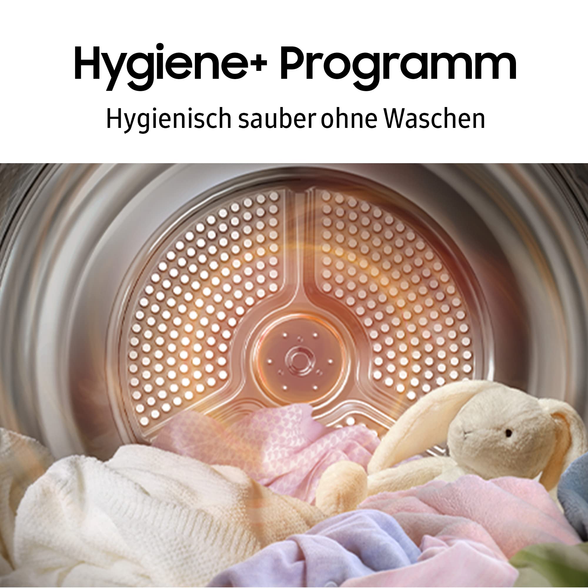 Samsung DV8GBBA225AE/EG Sèche-linge à pompe à chaleur Bespoke 8 kg Hygiène+ Optimal Dry – Séchage par capteur, filtre confort 2 en 1, super court 35', moteur inverseur numérique, blanc