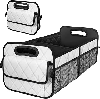 Car Trunk Storage Box for Subaru Pleo 2nd Generation/Sambar 6th 7th 8th Generation, Non Slip Foldable Divided Vehicle Boot Organiser Multipurpose Water Repellent Interior Accessories,B