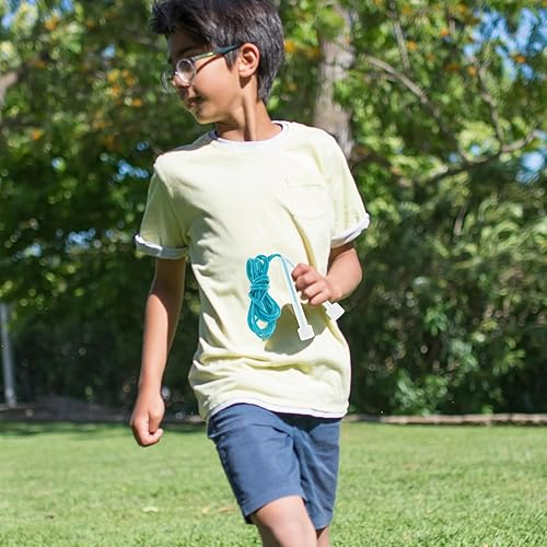 Miniatura 8 de Cuerda de saltar de velocidad para edades ligera para entrenamiento de cuerpo completo y salud cardiovascular, herramienta de ejercicio portátil