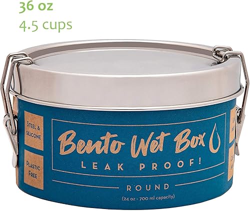 Miniatura 3 de Ecolunchbox Cuenco Bento redondo a prueba de fugas de acero