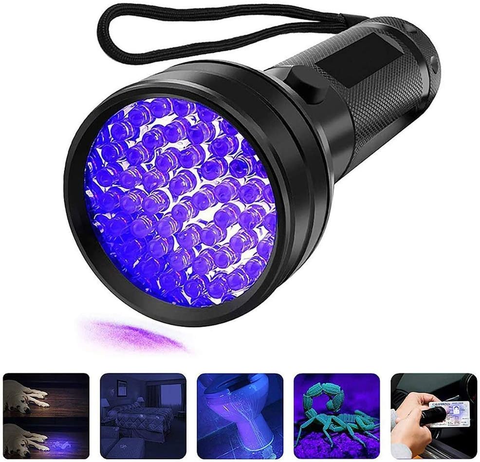 luce uv per il rilevamento delle urine degli animali domestici