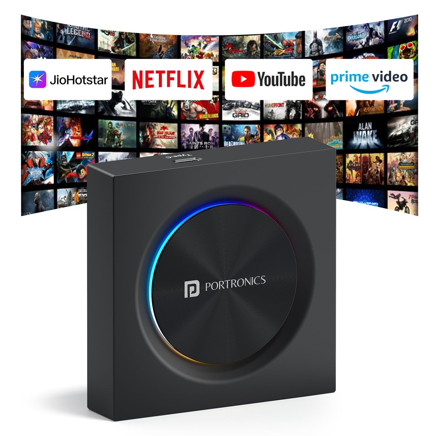 Portronics Tune Prime CarPlay & Android Auto Adapter, Stream YouTube, Netflix, JioHotstar on Car Screen, Converts Wired to Wireless, Qualcomm Octacore Snapdragon 662, SIM Slot, Android 14, 4GB + 64GB-image-13