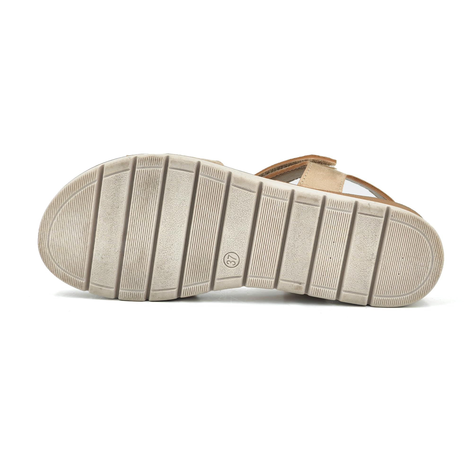 JOMIX Sandales Femme avec Scratch Chaussures de Randonnée Confortable pour Extérieur Plage Fabriqué en Italie