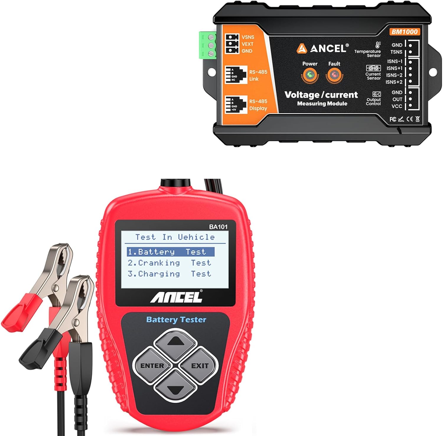 End Battery Guesses: 12V Diagnostic Tester & Bluetooth Power Monitor