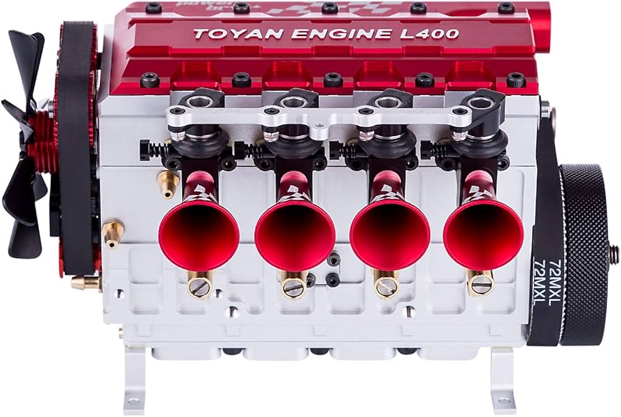 Amazon.com: TOYAN FS-L400 14cc Inline Four-Cylinder Four-Stroke