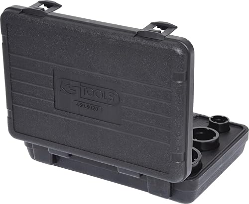 Miniatura 3 de Juego de enchufes para tuercas de ranura KM, pernos internos, 9 piezas