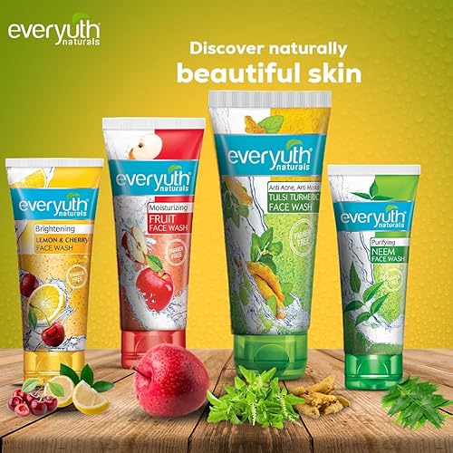 Miniatura 4 de Everyuth Naturals Tulsi Cúrcuma lavado facial, 5.1fl oz