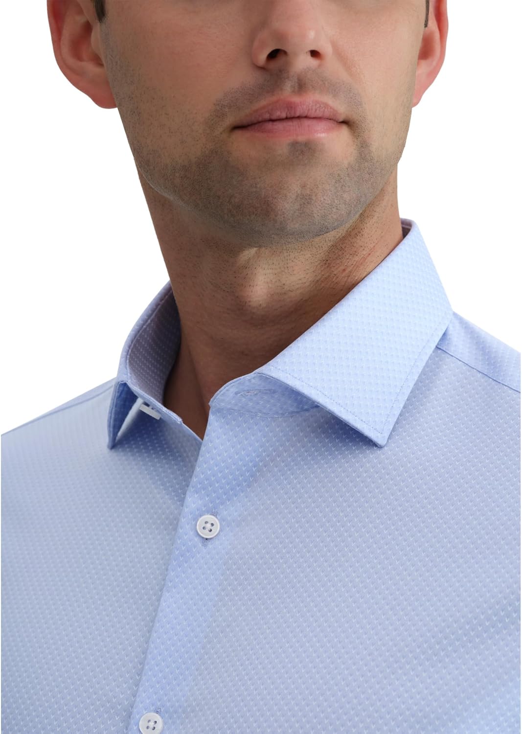 Michael Kors Mens Dress Shirt Ultra Wrinkle Free Stretch Slim Fit - Image 4