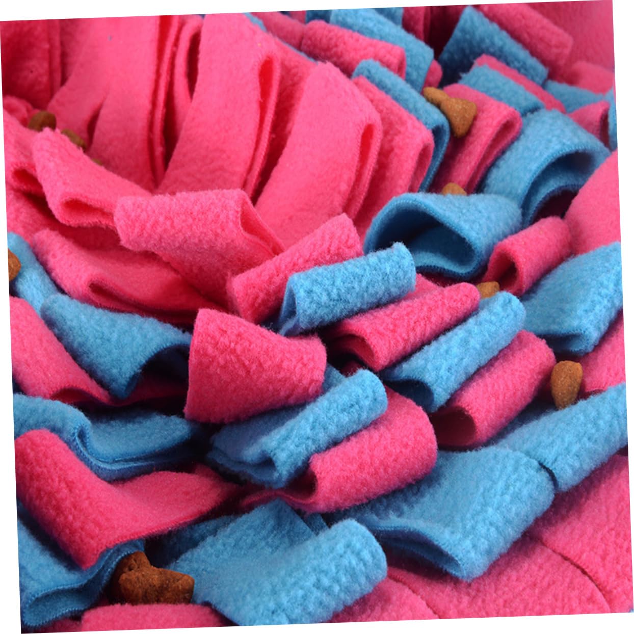Lesipee rutschfeste Unterseite Matte Langsam Hund Leckmatte und Hunde aus Polar Fleece zum Futterverstecken Training