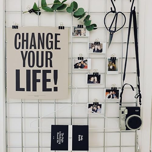 Miniatura 2 de Paneles de rejilla de grado comercial  Panel de rejilla resistente para cualquier exhibición minorista, 2 pies de ancho x 6 pies de alto, 4 paneles