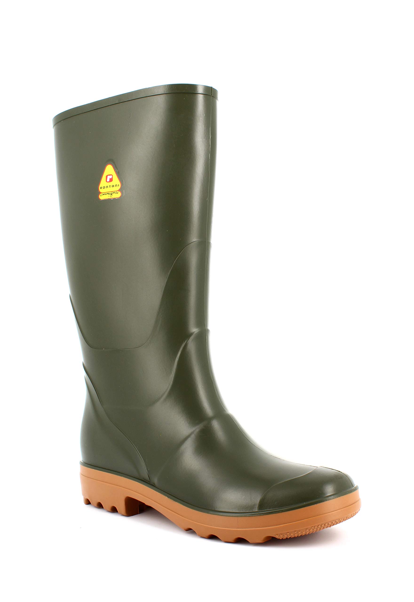Nora Unisex Adults Country Work Boots, Professional Wellington boot for agriculture and forestry, Green, 8 UK (42 EU)