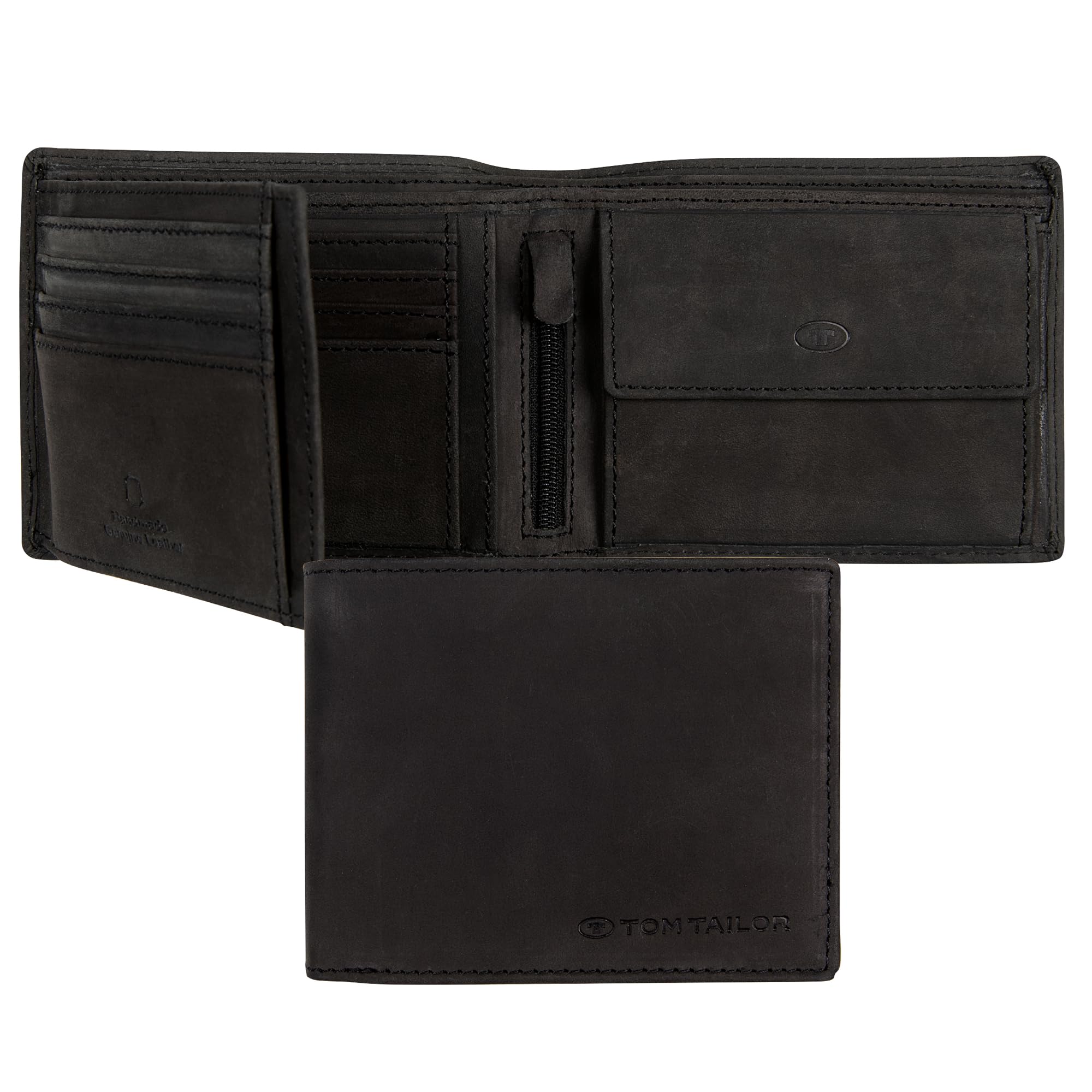 TOM TAILOR Ron, Portafoglio Uomo, 12,5x2x9,5