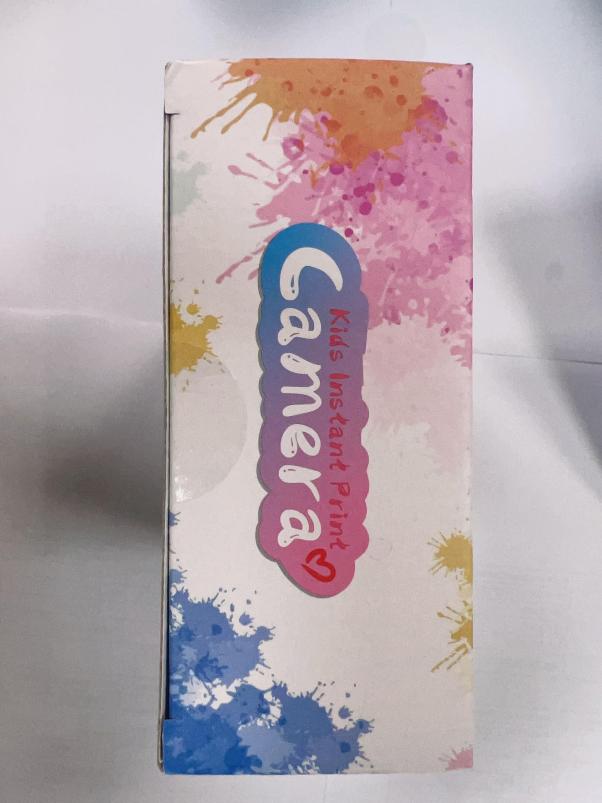 Caméra Enfants Appareil Photo Enfants à Impression Instantanée 2,4'' 1080P écran Appareil Photo Numérique pour Enfants 32GB SD Carte, Stylo 5 Couleurs Cadeaux pour Garçon et Fille Rose