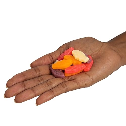 Miniatura 7 de SWEDISH FISH Mini dulces tropicales suaves y masticables, caramelos a granel, bolsas de 12 - 8 onzas