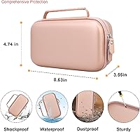 Vista 3 de Estuche de transporte para inhalador de asma, espaciador de inhalador para niños y adultos, máscaras, soporte para inhaladores, bolsa organizadora