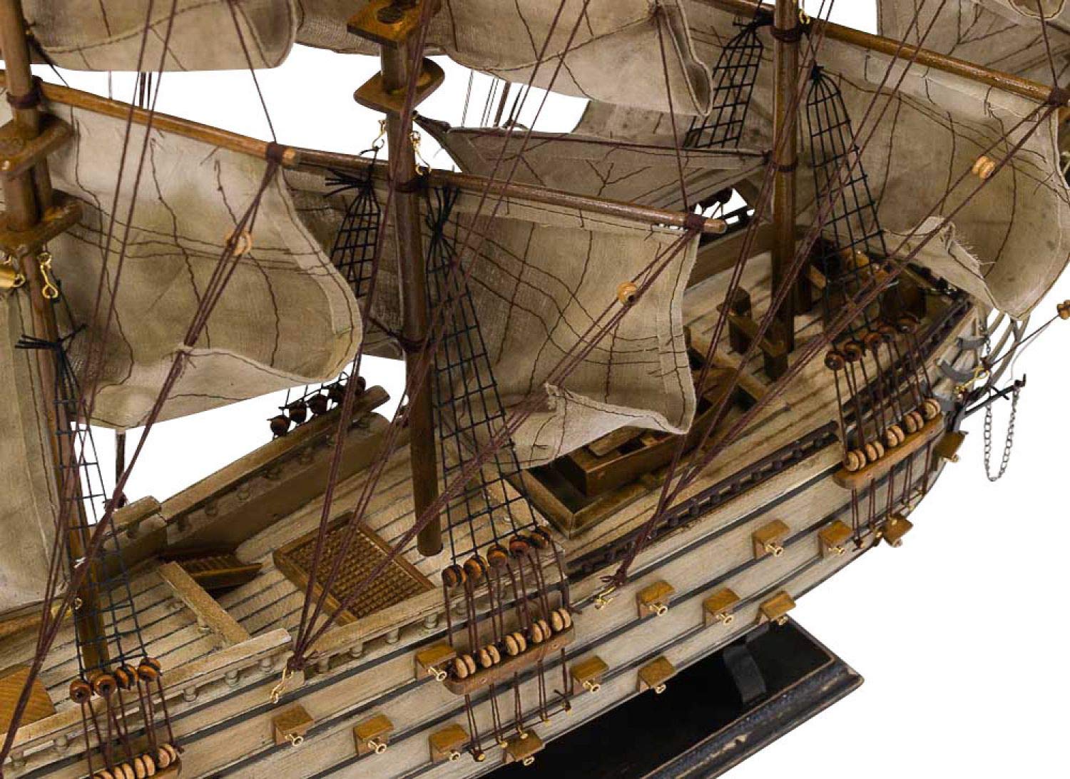 Modellschiff HMS Victory England Holz Schiff Segelschiff 86cm kein Bausatz