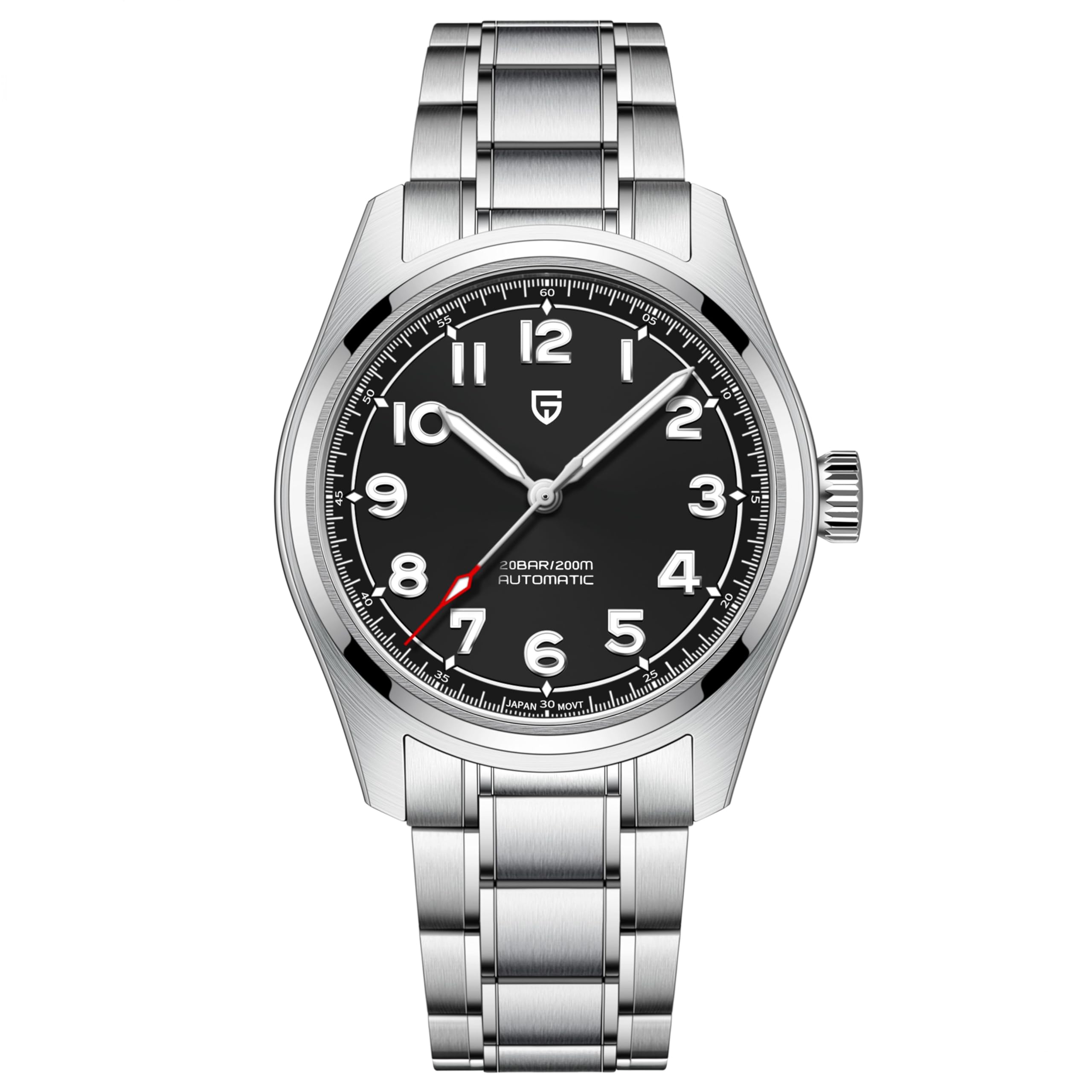 Pagani Design Watches Men Japanese NH35 Movement Automatic Dive Mechanical Sport Waterproof Sapphire Glass Stainless Steel Wrist Watch