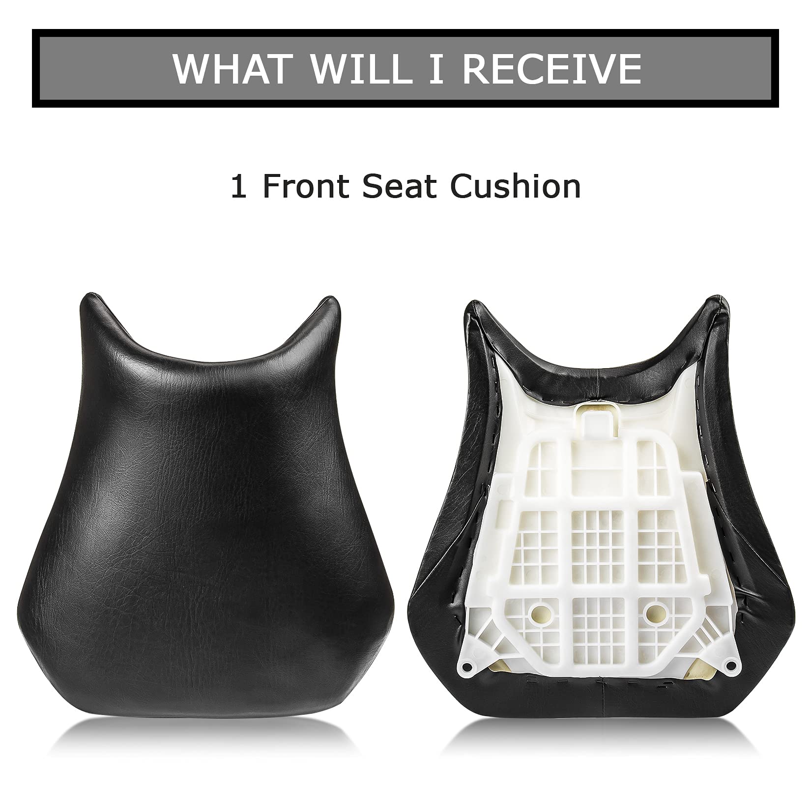 Motocicleta Delantero Rider Asiento Cojín para YZF R1 2002-2003