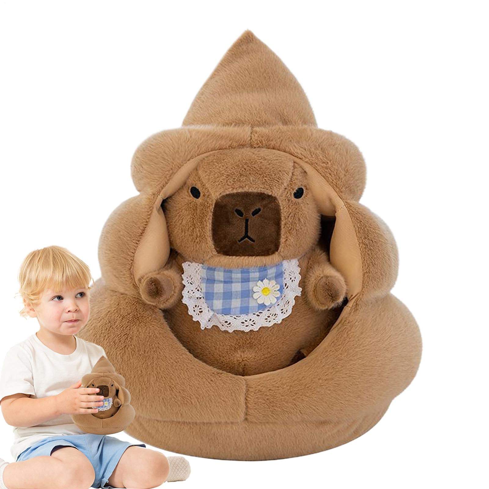 Peluche capybara douce doudou mignon pour anniversaire et Noël