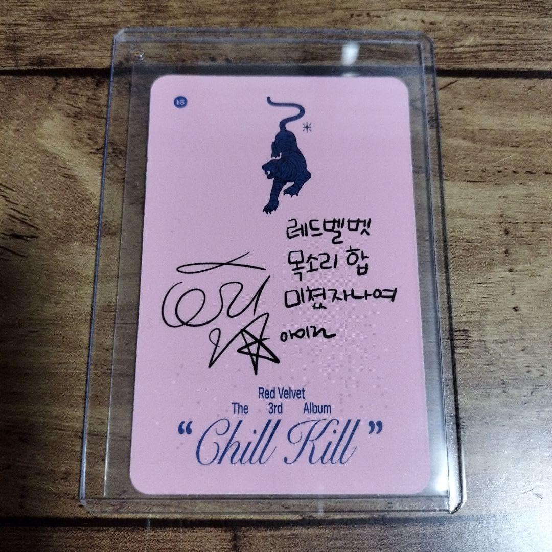 RedVelvet アイリーン トレカ Chill Kill package RedVelvet レドベル