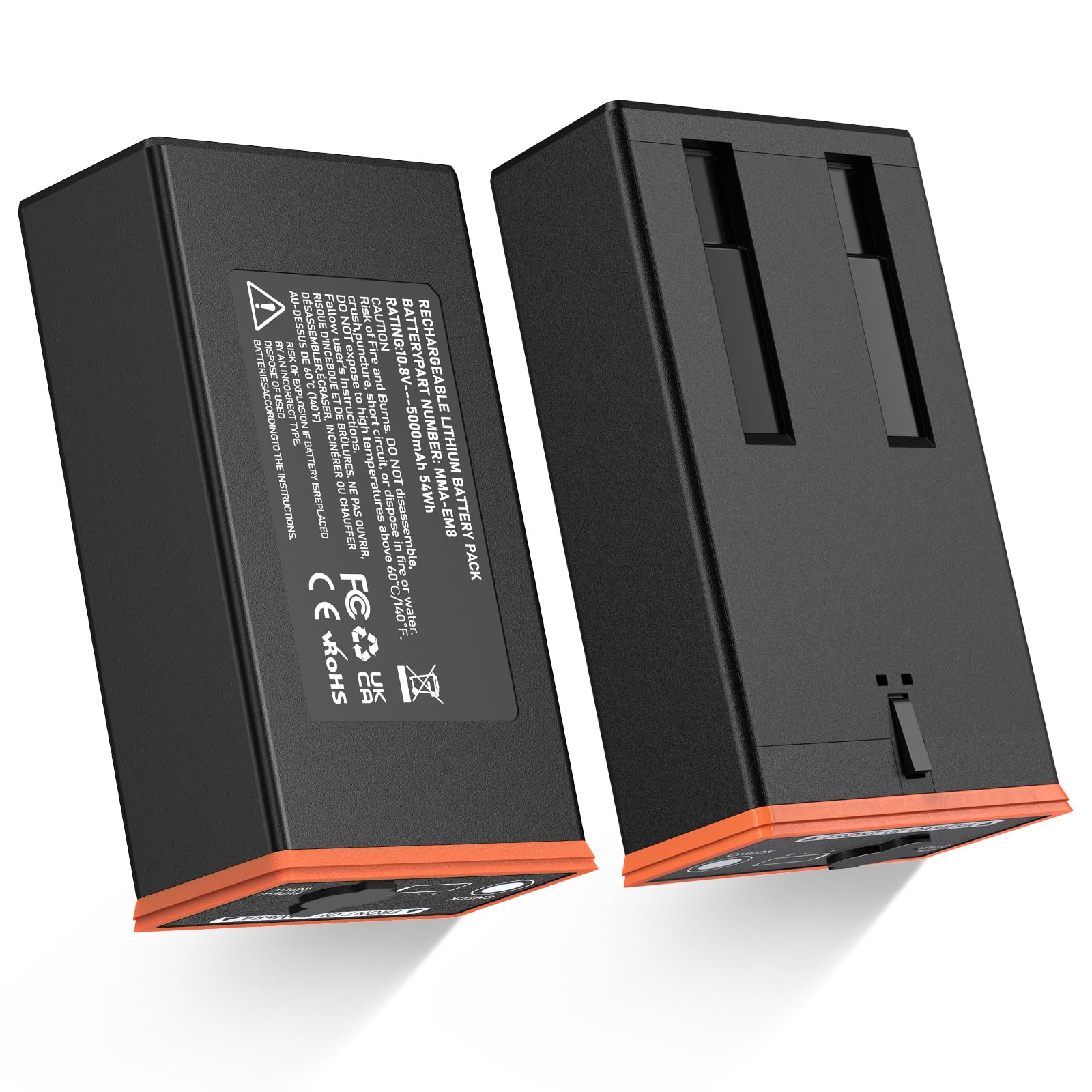 pengguo 2 Pack Power Mag Rechargeable Lithium Battery Pack Compatible with Moultrie Edge, Edge 2, Edge 3, Edge Pro, Edge 2 Pro, Edge 3 Pro Trail