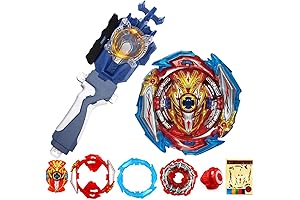 Beyblade Burst Z Achilles - Infinite Achilles Sparking Launcher, Battle Burst Battling...
