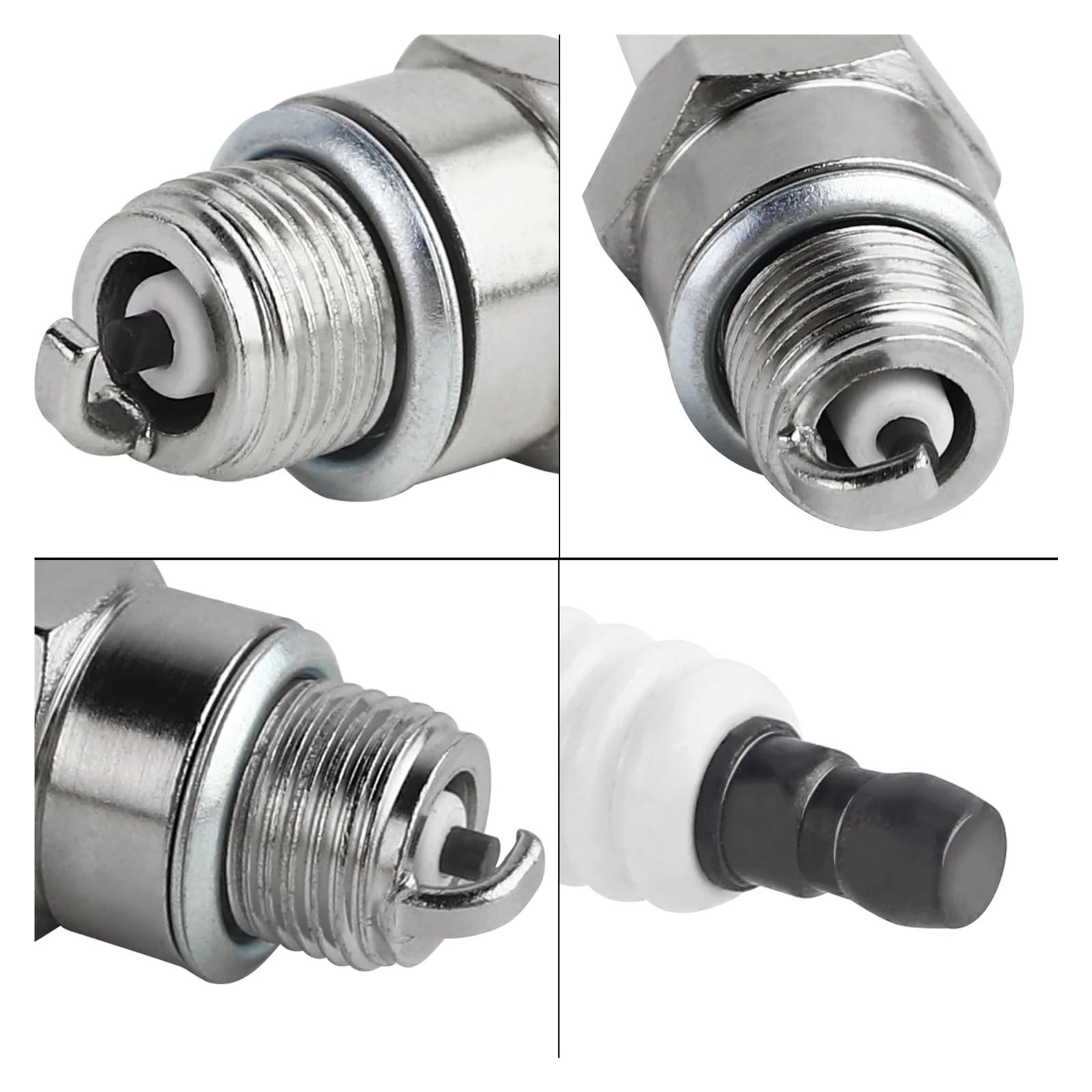 Confezione da 10 candele Z4C for motori a 2 tempi, bici, ciclomotori e scooter da 49 cc, 50 cc, 60 cc, 66 cc, 70 cc, 80 cc.