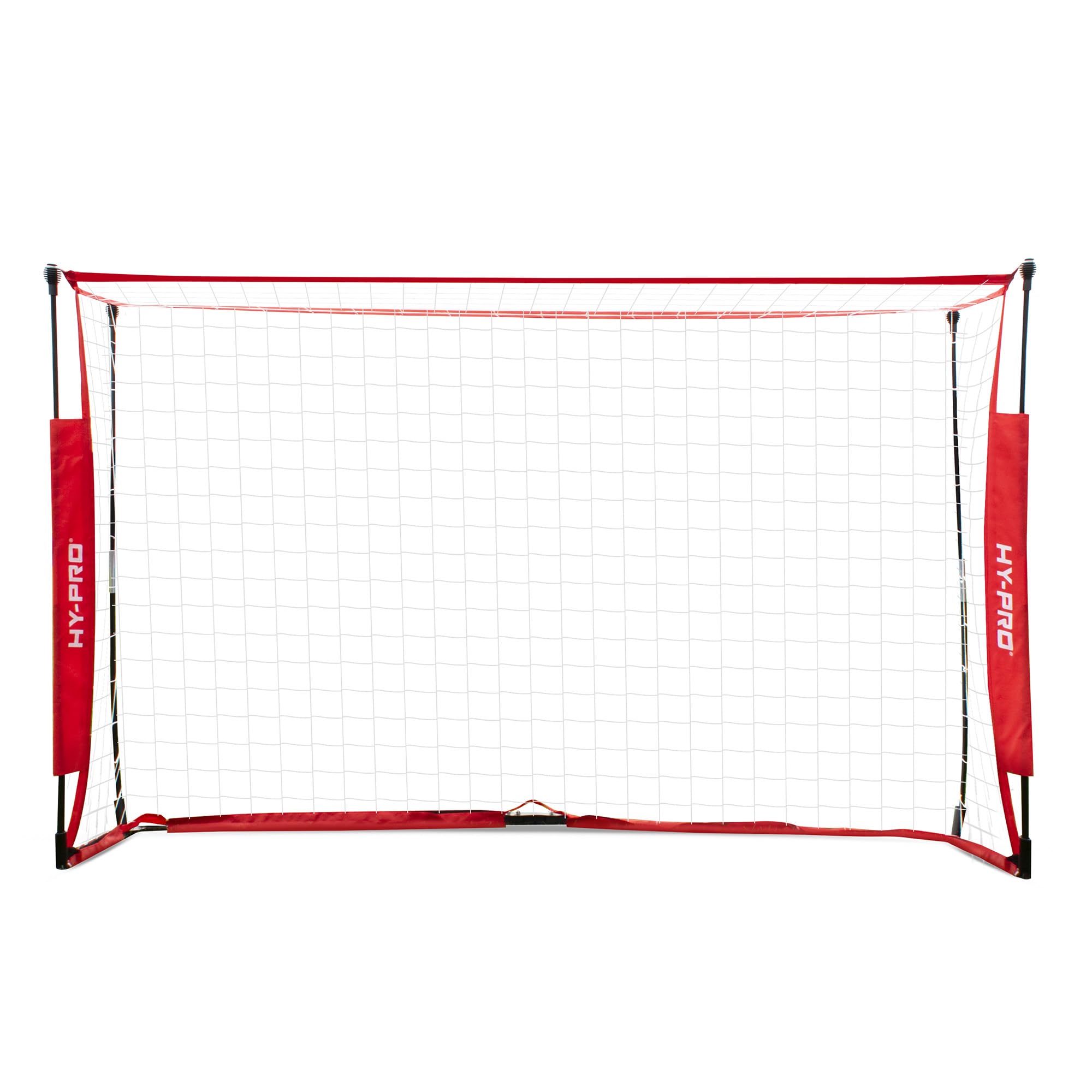 Hy-Pro  8Ft X 5Ft Portable Box Goal - Red/Black - One