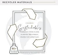 Vista 10 de MCS Foundation - Marco para póster de 18 x 24 pulgadas, color negro tradicional, vertical y horizontal, para colgar en la pared, marco grande