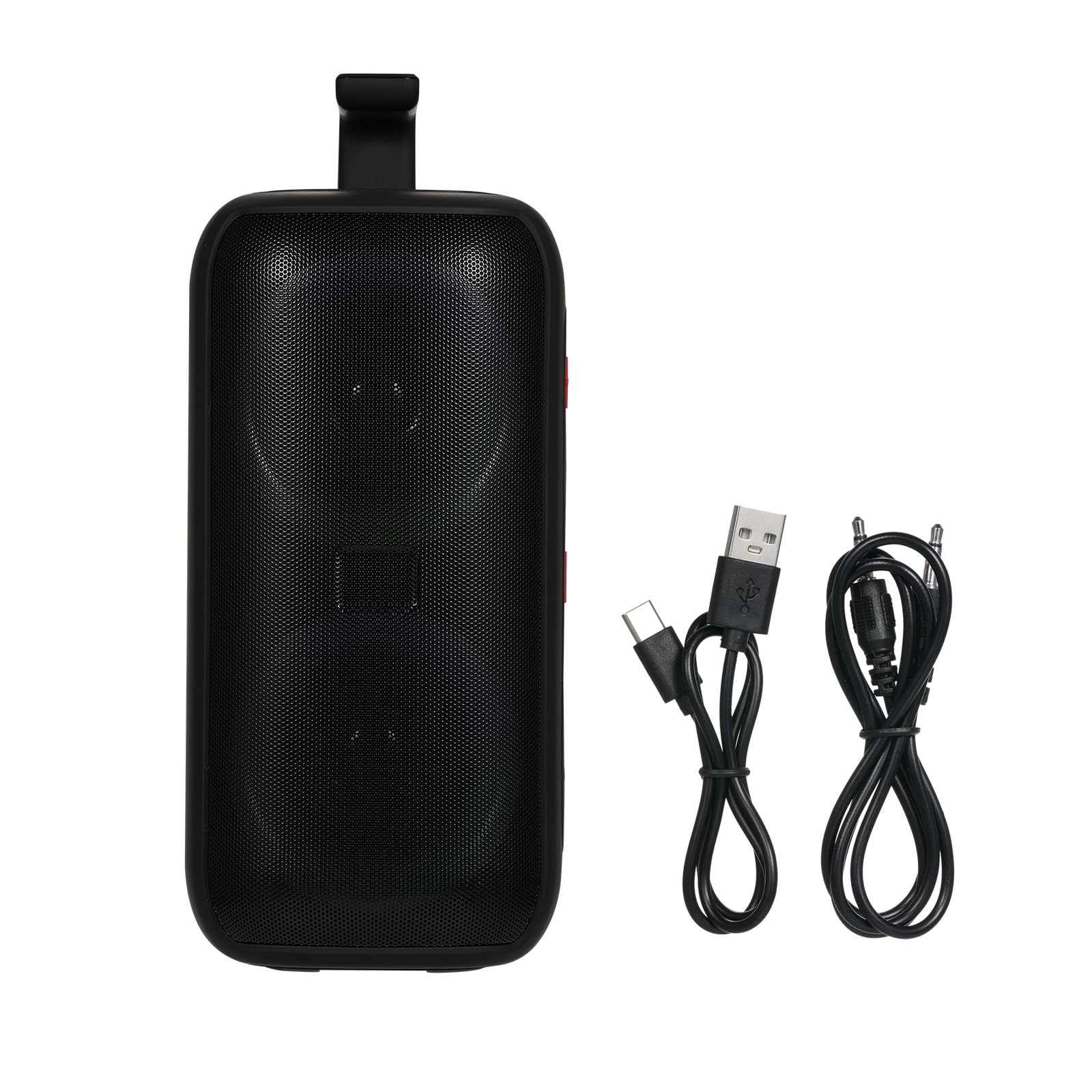 Wakects Portable BT Głośnik z Dźwiękiem 360 °, Odtwarzacz Muzyczny Wireless BT 5.2 Fast Connection Party Głośnik do Użytku na Zewnątrz (BLUE)