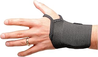 Wrist Wrap, L/XL, Ambidextrous, Black