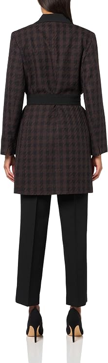 Le Suit Women's Belted Trench Coat & Pant, 2pc Set