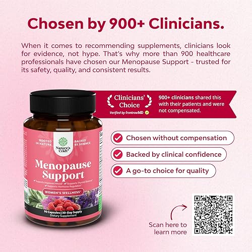 Miniatura 3 de Suplemento completo de menopausia herbaria para mujeres, menopausia multibeneficio, alivia el equilibrio hormonal para mujeres para sudores
